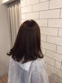 伸ばしかけロング